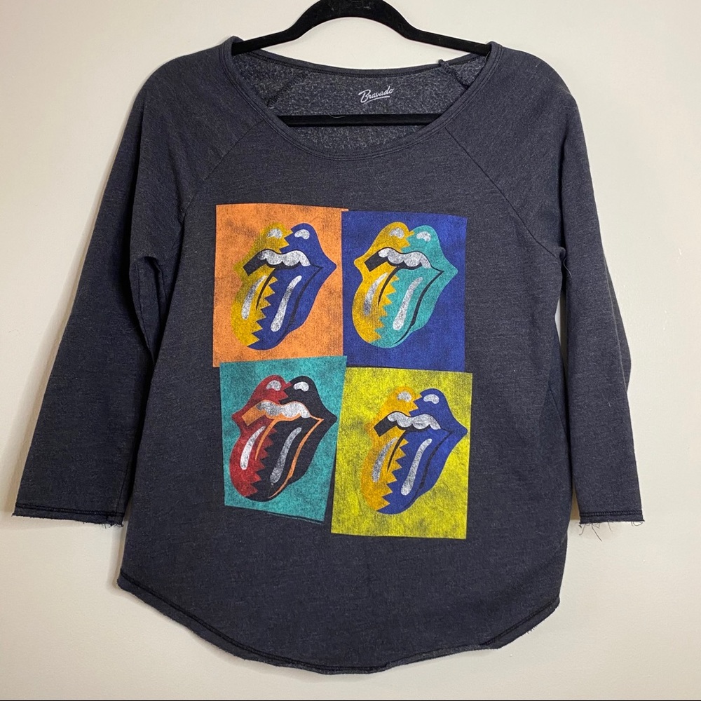 SOLD Rolling Stones cozy sweatshirt
